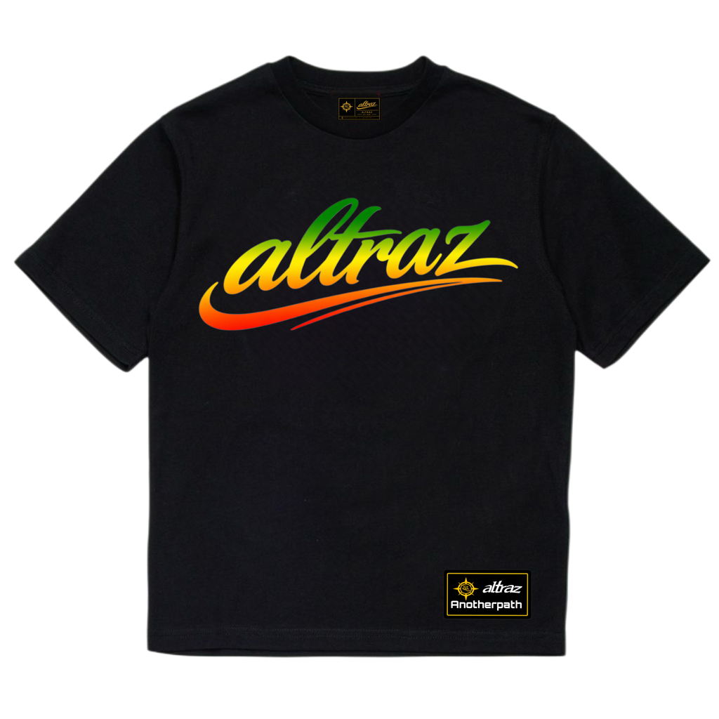 T-shirt rasta noir
